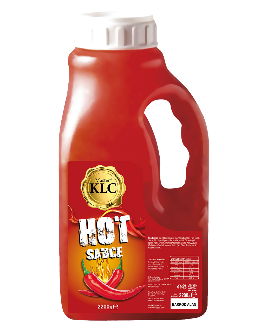 Acı Biber Sos 2200 g